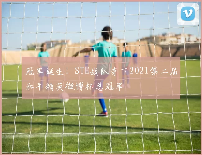 冠军诞生！STE战队夺下2021第二届和平精英微博杯总冠军